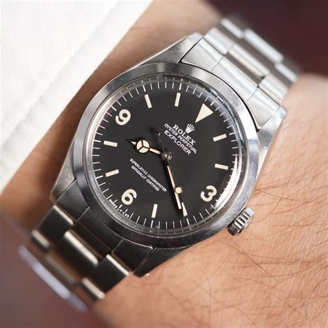 vintage rolex explorer references|rolex explorer 1016 history.